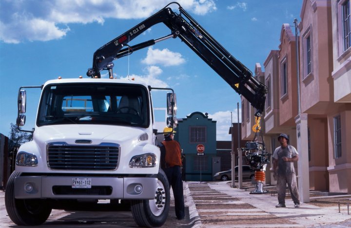 Renta de Grúa Hiab en Saltillo